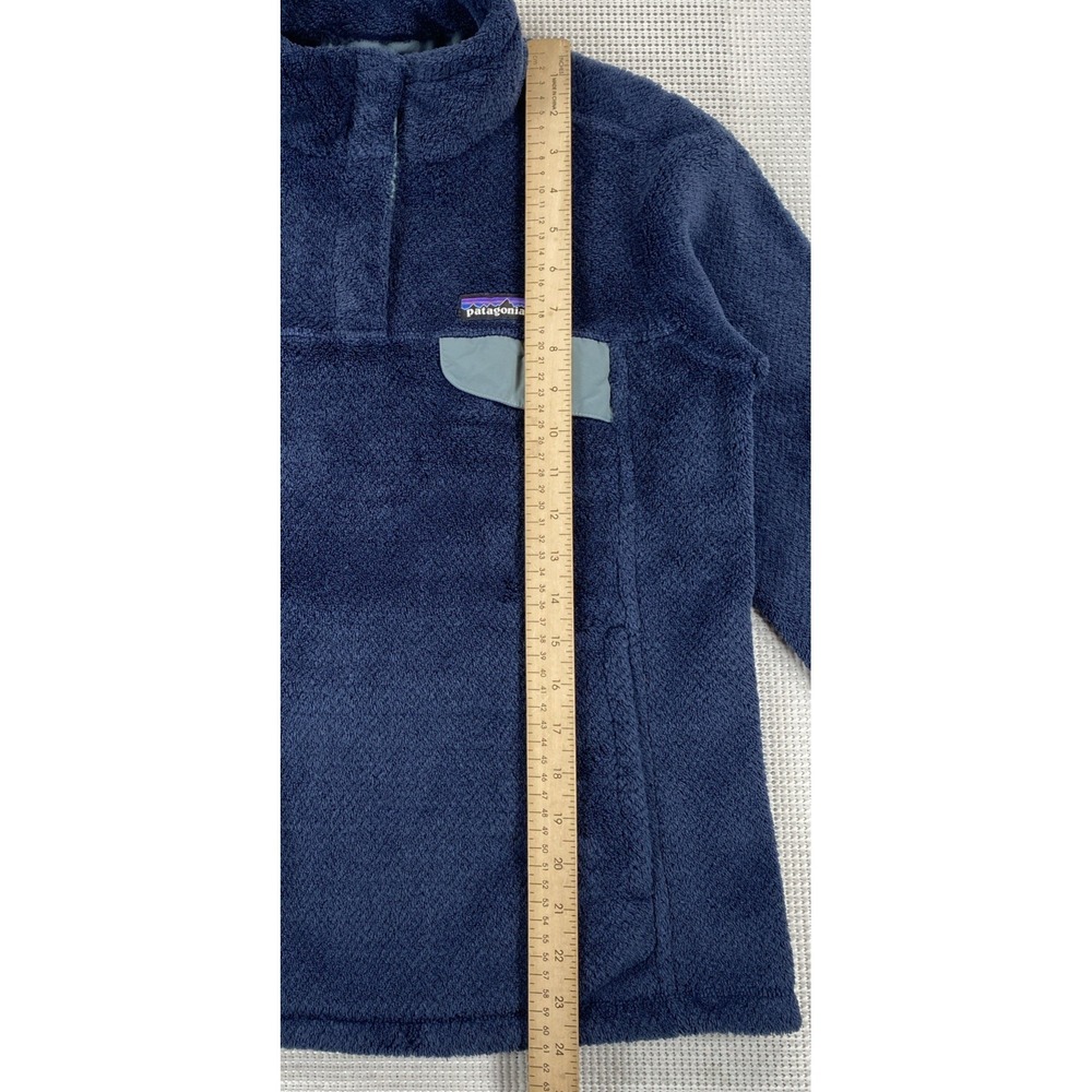 Patagonia Re-Tool Snap-T Pullover Navy Blue Women's Medium - Picture 4 of 7
